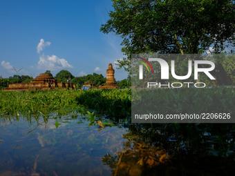 Landcape View of The Muara Takus Temple on September 20, 2017  in Kampar District in Riau Province, Indonesia.
Candi Muara Takus was constr...