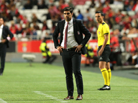 Bragas head coach Abel Ferreira from Portugal during the Portuguese Cup 2017/18 match between SL Benfica v SC Braga, at Luz Stadium in Lisbo...