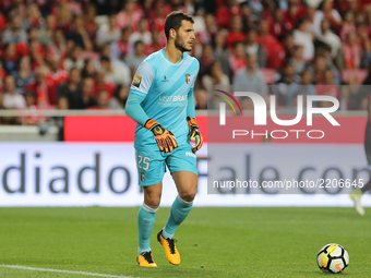 Bragas goalkeeper Andre Moreira from Portugal  during the Portuguese Cup 2017/18 match between SL Benfica v SC Braga, at Luz Stadium in Lisb...