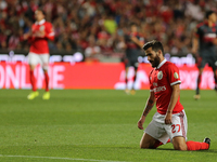 Benficas forward Rafa Silva from Portugal during the Portuguese Cup 2017/18 match between SL Benfica v SC Braga, at Luz Stadium in Lisbon on...