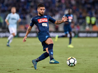 Lorenzo Insigne of Napoli during the Serie A match between Lazio and Napoli at Olympic Stadium, Roma, Italy on 20 September 2017.  (