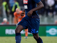Kalidou Koulibaly of Napoli during the Serie A match between Lazio and Napoli at Olympic Stadium, Roma, Italy on 20 September 2017.  (