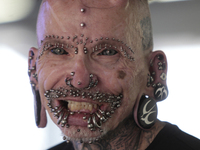 Rolf Buchholz is the man with the most perforations in his body in the world. Current Guinness record holder with a total of 453 piercings,...