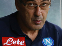 
Napoli trainer Maurizio Sarri during the Serie A match between SS Lazio and SSC Napoli at Stadio Olimpico on September 20, 2017 in Rome, It...