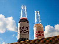 John Lemon line of lemonades produced by a Polish beverage company. Krakow, Poland, on September 18, 2017. The company has agreed to change...