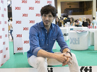 Andres Velencoso presents the new Xti collection in the September edition of MOMAD SHOES  on September 22, 2017 in Madrid, Spain.  (