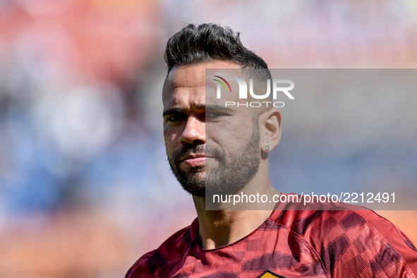 Leandro Castan of Roma during the Serie A match between Roma and Udinese at Olympic Stadium, Roma, Italy on 23 September 2017.  