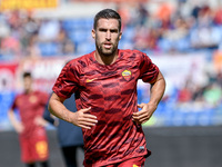 Kevin Strootman of Roma during the Serie A match between Roma and Udinese at Olympic Stadium, Roma, Italy on 23 September 2017.  (