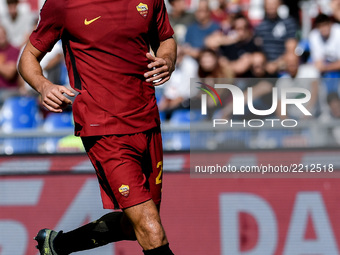 Federico Fazio of Roma during the Serie A match between Roma and Udinese at Olympic Stadium, Roma, Italy on 23 September 2017.  (