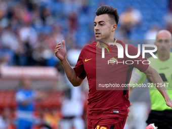 Stephan El Shaarawy of Roma during the Serie A match between Roma and Udinese at Olympic Stadium, Roma, Italy on 23 September 2017.  (