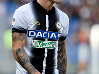 Rodrigo De Paul of Udinese during the Serie A match between Roma and Udinese at Olympic Stadium, Roma, Italy on 23 September 2017.  (