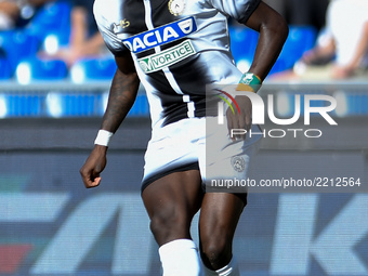 Seko Fofana of Udinese during the Serie A match between Roma and Udinese at Olympic Stadium, Roma, Italy on 23 September 2017.  (