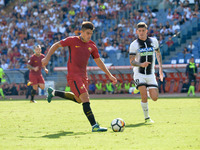 Diego Perotti during the Italian Serie A football match between A.S. Roma and Udinese at the Olympic Stadium in Rome, on september 23, 2017....