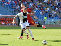 Gabriele Angella during the Italian Serie A football match between A.S. Roma and Udinese at the Olympic Stadium in Rome, on september 23, 20...