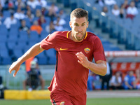 Kevin Strootman during the Italian Serie A football match between A.S. Roma and Udinese at the Olympic Stadium in Rome, on september 23, 201...