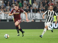 Andrea Belotti (Torino FC) during the Serie A football match between Juventus FC and Torino FC at Allianz Stadium on 23 September, 2017 in T...