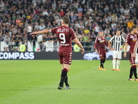 Andrea Belotti (Torino FC), during the Serie A football match between Juventus FC and Torino FC at Allianz Stadium on 23 September, 2017 in...