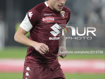 Andrea Belotti during Serie A match between Juventus v Torino, in Turin, on September 23, 2017 (
