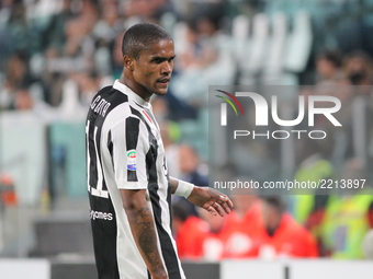 Douglas Costa of Juventus FC during the Serie A football match between Juventus FC and Torino FC at Allianz Stadium on 23 September, 2017 in...