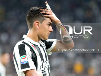 Paulo Dybala of Juventus FC during the Serie A football match between Juventus FC and Torino FC at Allianz Stadium on 23 September, 2017 in...