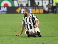 Gonzalo Higuain of Juventus FC during the Serie A football match between Juventus FC and Torino FC at Allianz Stadium on 23 September, 2017...
