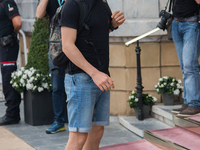 Actor Chino Darín arrives to the Maria Cristina Hotel during the 65th San Sebastian Film Festival in San Sebastian, Spain on 25 september 20...