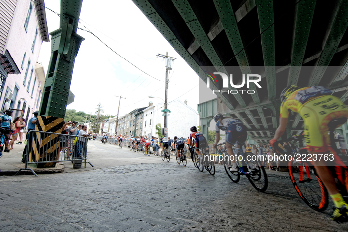 Philadelphia, PA, USA - June 7, 2015; With a three decade history of being one of the major one-day race events in the USA, The Philadelphia...