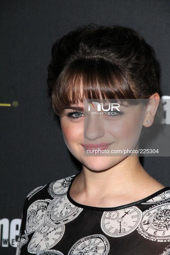 LOS ANGELES - AUGUST 23: Joey King at 2014 Entertainment Weekly Pre-Emmy Party on August 23 2014 in Los Angeles, California.
