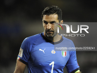 Gianluigi Buffon of Italy goalkeeper during the match valid for the Qualifying Round of Fifa World Cup Russia 2018 between Italy - Macedonia...