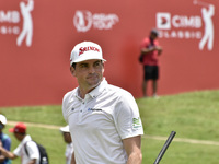 Keegan Bradley of USA in action during the CIMB Classic 2017 day 3 on October 14, 2017 at TPC Kuala Lumpur, Malaysia. (