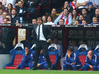 Chelsea manager Antonio Conte 
during Premier League  match between Crystal Palace and Chelsea at Selhurst Park Stadium, London,  England o...