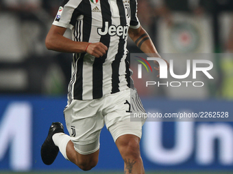 Juventus forward Paulo Dybala (10) in action during the Serie A football match n.8 JUVENTUS - LAZIO on 14/10/2017 at the Allianz Stadium in...