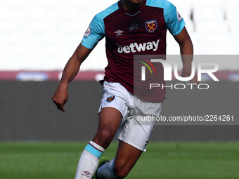 West Ham United U23s Joshua Pask
during Premier League 2 Division 1 match between West Ham United Under 23s and Manchester United Under 23s...