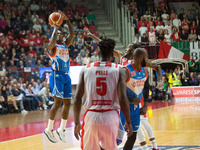 3 Randy Culpepper PALLACANESTRO CANTU' in action during the Italy Lega Basket of Serie A, match between Openjobmetis Varese  and Cantu’, Ita...