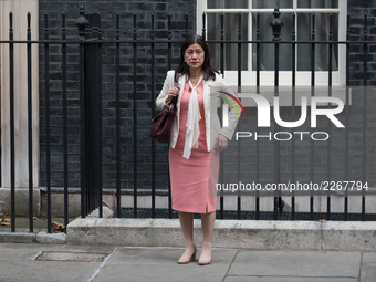 SIngapore High Commissioner, Foo Chi Hisa, is pictured outside Downing Street, London on October 17, 2017. (