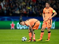  Philippe Coutinho during the UEFA Champions League match between NK Maribor and Liverpool FC at Station Ljudski Vrt on October 17, 2017 in...