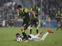 Jonathan Silva during Champions League match between Juventus and Sporting Clube de Portugal, in Turin, on October 17, 2017 (