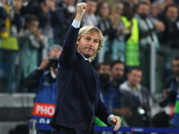 Pavel Nedved, vice-president of Juventus FC, before the UEFA Champions League (Group D) football match between Juventus FC and Sporting CP a...
