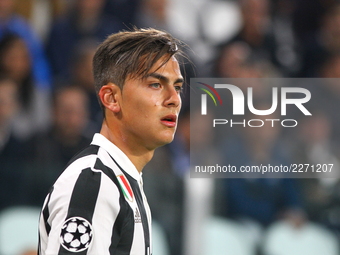 Paulo Dybala (Juventus FC) during the UEFA Champions League (Group D) football match between Juventus FC and Sporting CP at Allianz Stadium...