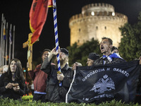 Ultra religious Christian fanatics protest Pessoa’s play “The Hour of the Devil” in Thessaloniki, Greece on 20 October 2017. Its the third d...