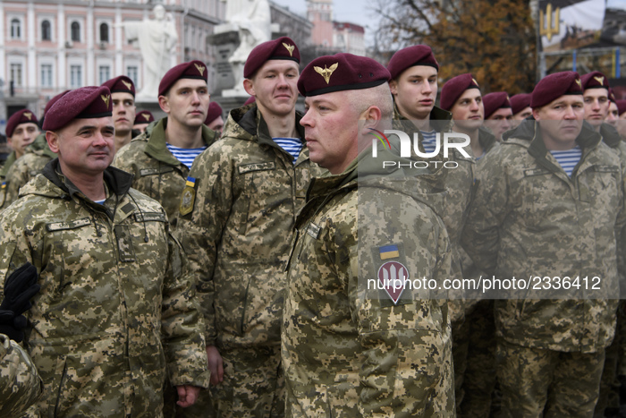 Lieutenant-General Myhailo Zabrodsky. Kyiv, Ukraine 21-11-2017 (Photo by Maxym Marusenko/NurPhoto)