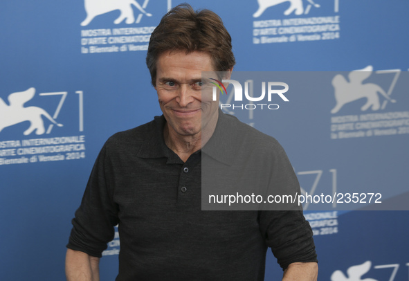 Willem Dafoe attends the Pasolini photocall during the 71st Venice International Film Festival 04.09.2014