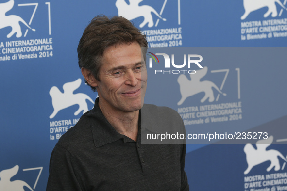 Willem Dafoe attends the Pasolini photocall during the 71st Venice International Film Festival 04.09.2014