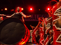 Les Tambours Du Bronx opened the eighteenth edition of the festival Ritmika. With their metal bins played in the manner of African drums, br...