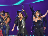 Demi Lovato performs at the AT&T Center on September 19, 2014 in San Antonio, Texas. (