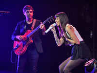 Christina Perri performs at the AT&T Center on September 19, 2014 in San Antonio, Texas. (