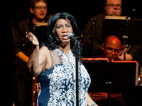 Aretha Franklin performs in concert at ACL Live on September 3, 2014 in Austin, Texas. (