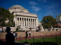 NEW YORK - The Library of Columbia University, venue for the World Leaders Forum on September 23, 2014. - Aaron Romero, PVI/UNTV. (