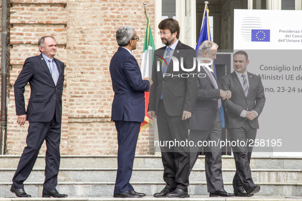 Informal meeting of Ministers of Culture in Europe, Reggia di Venaria September 24, 2014.Venaria, Italy.  