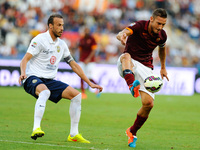 Totti during the Serie A match between AS Roma and Verona at Olympic Stadium, Italy on September 27, 2014. (
